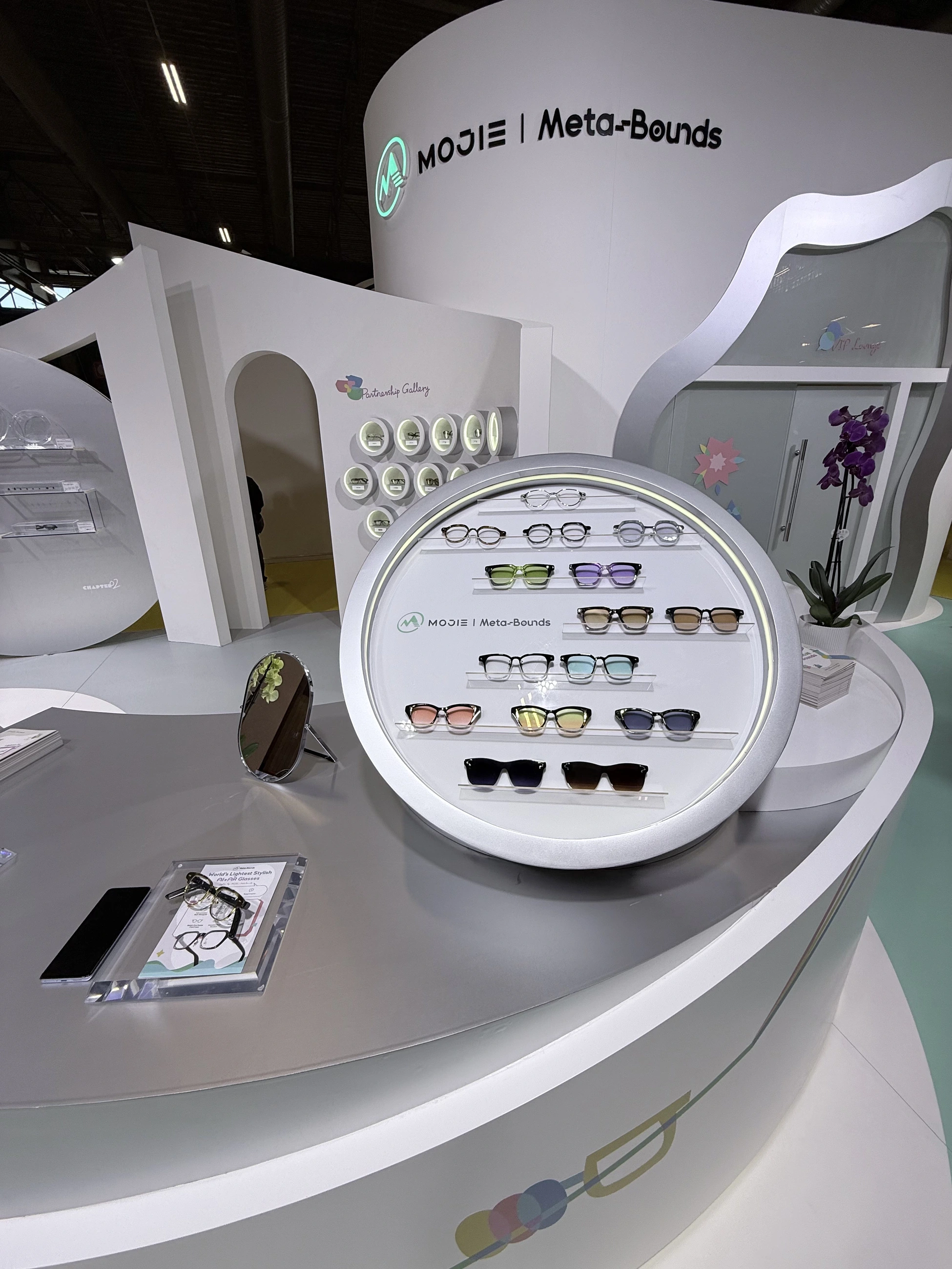 Meta-Bounds eyewear stand at SILMO Paris, September 2026